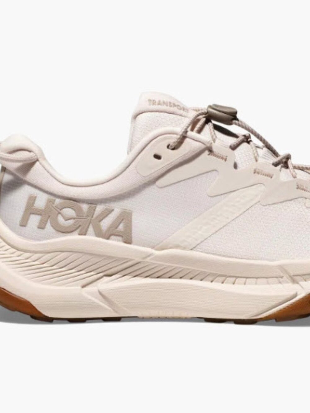Never Worn Hoka Transport  Women’s White/Beige Lightweight Trail Sneakers